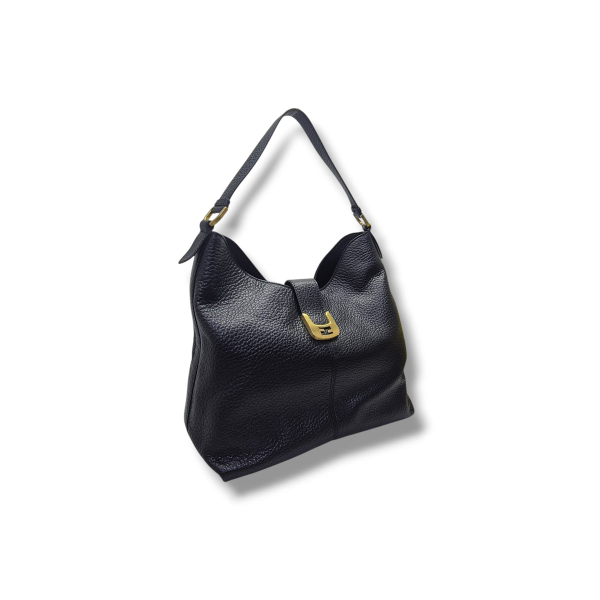 Fendi Chameleon Slouching Hobo Bag Ghw (Black)