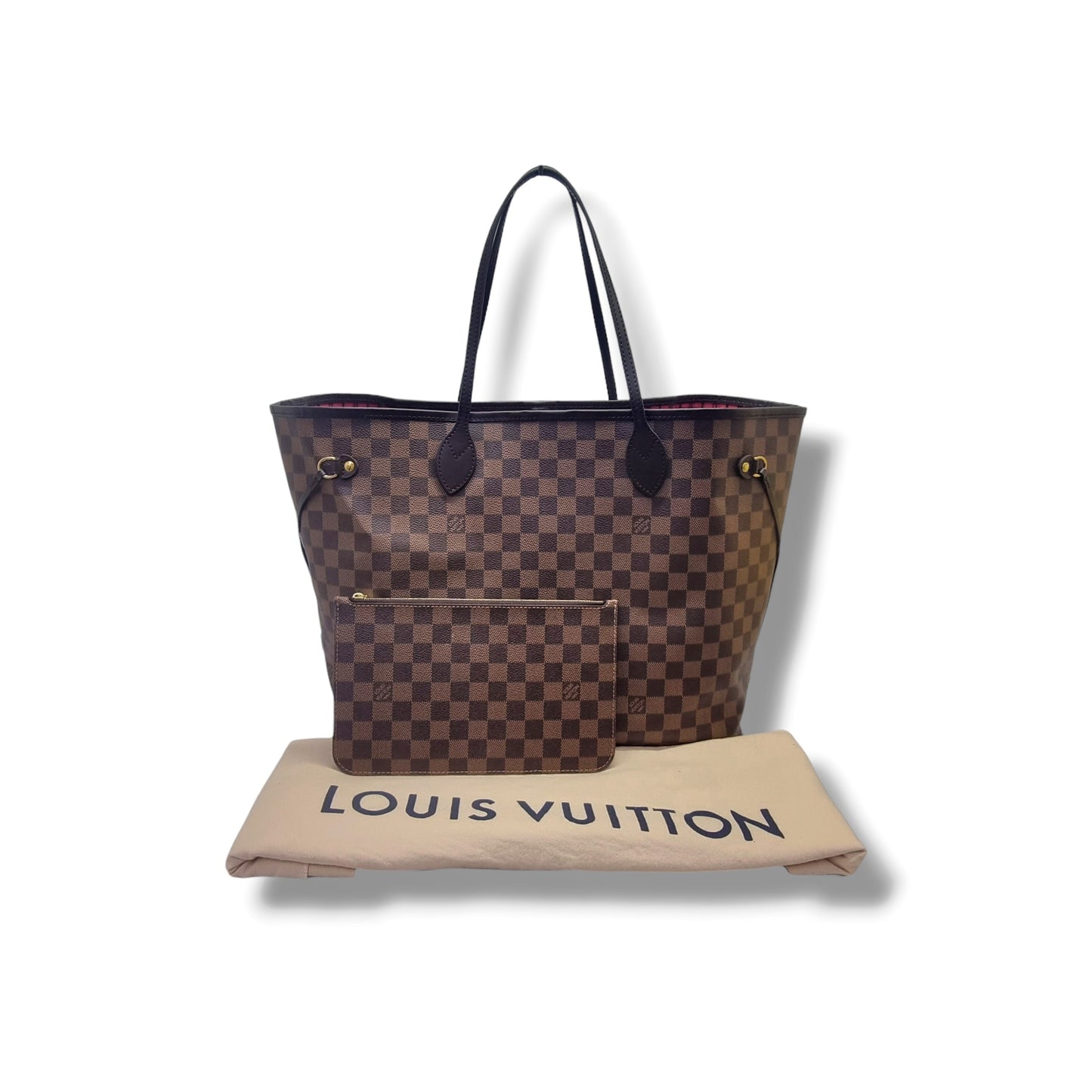 Louis Vuitton Neverfull GM Damier Ebene Ghw