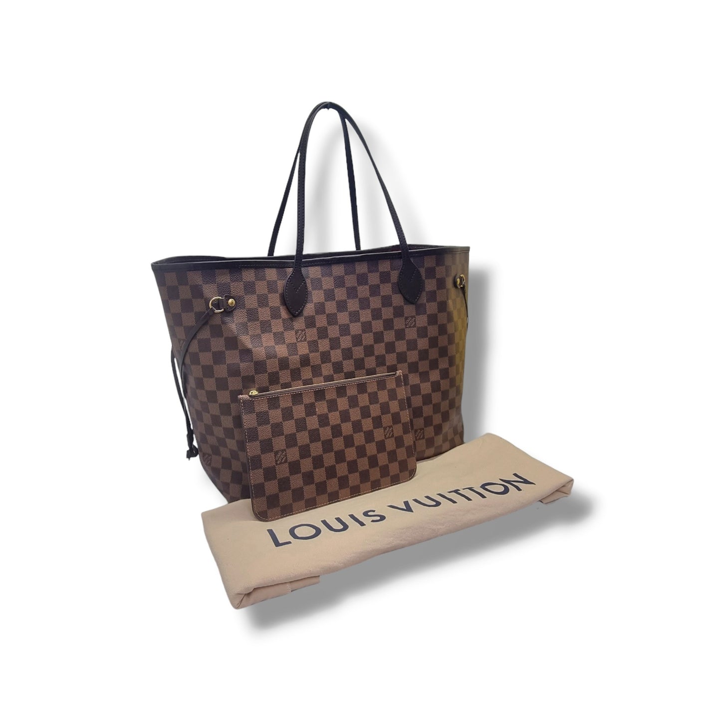 Louis Vuitton Neverfull GM Damier Ebene Ghw