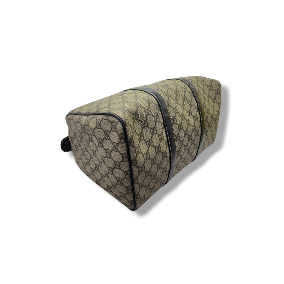 Gucci GG Joy Canvas Boston Bag Ghw (Beige/Brown)