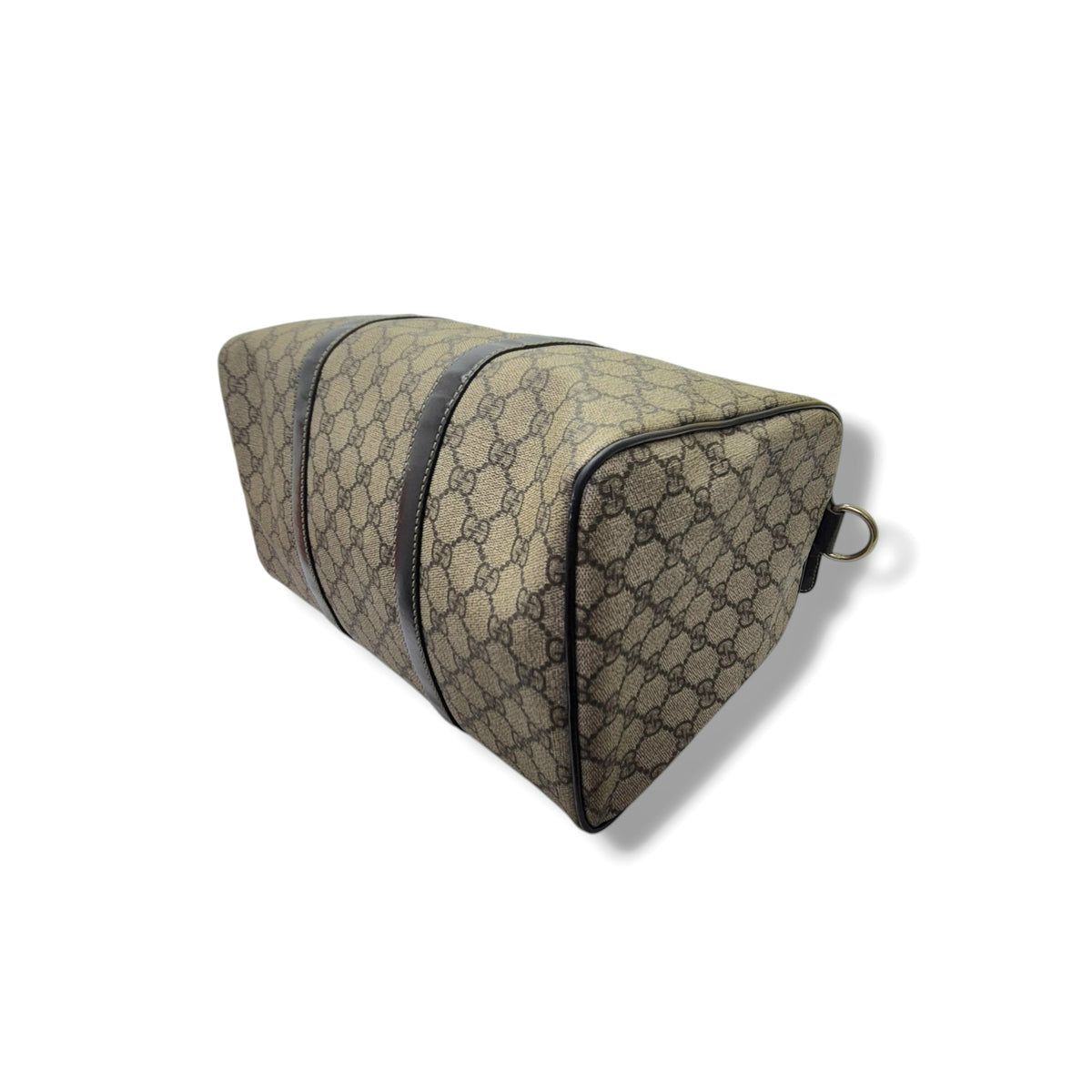 Gucci GG Joy Canvas Boston Bag Ghw (Beige/Brown)