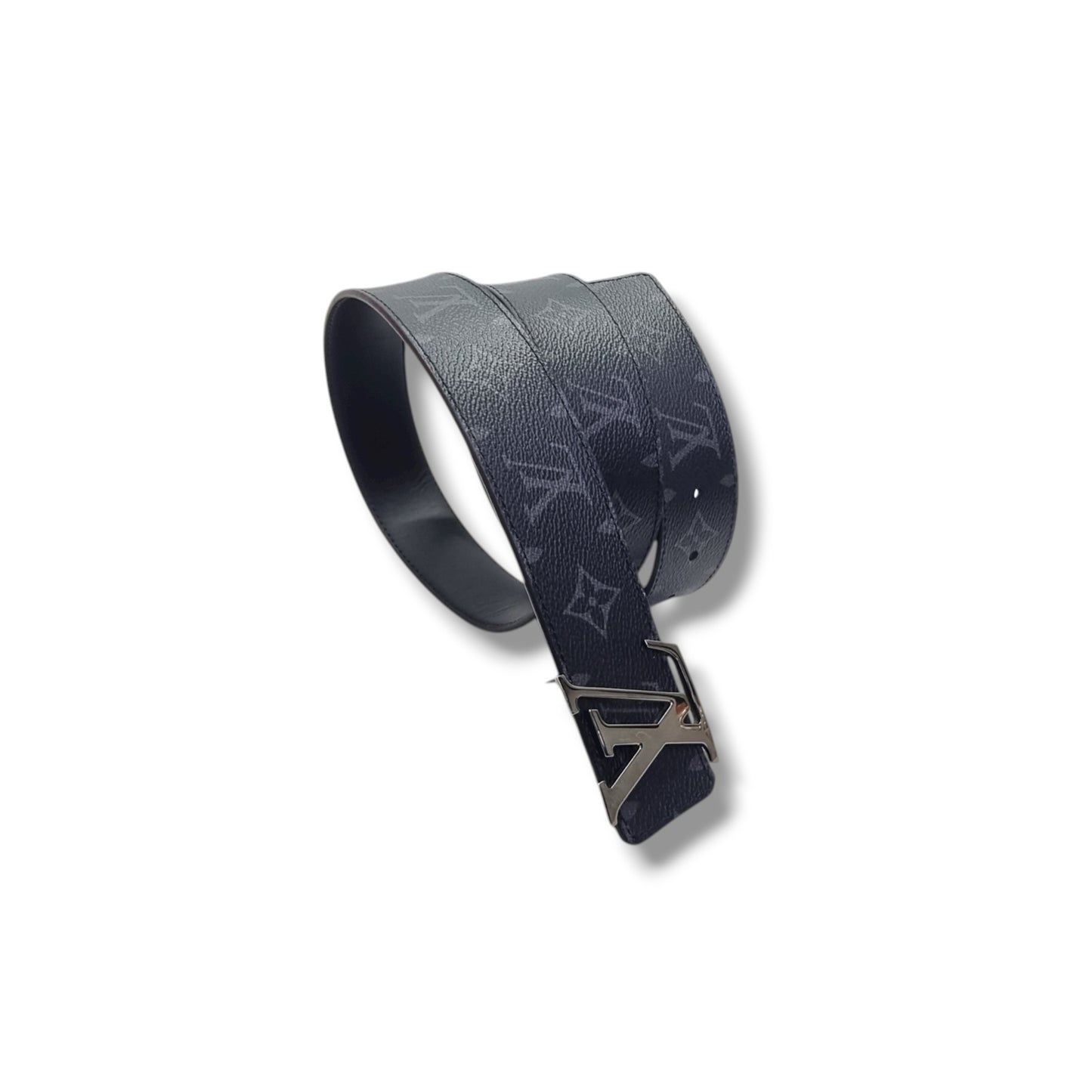 Louis Vuitton Belt Initiales Reversible Monogram Eclipse Shw