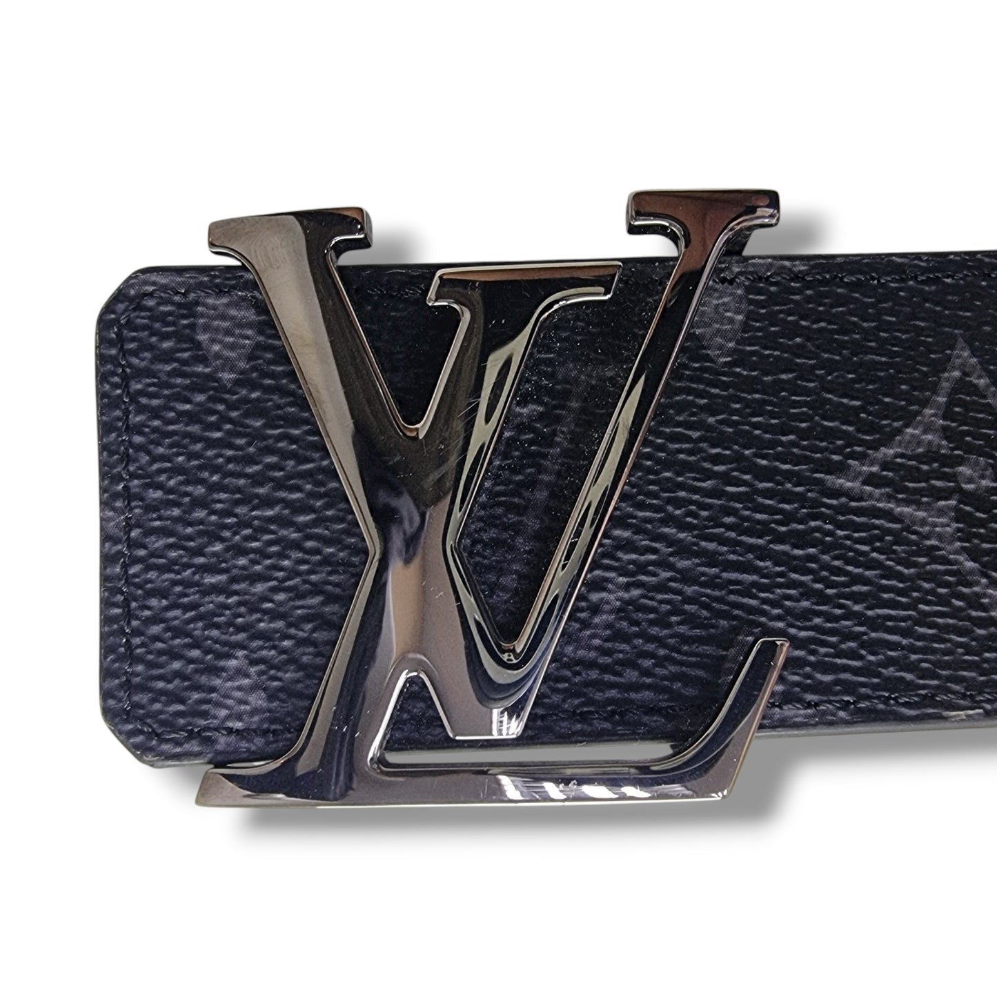 Louis Vuitton Belt Initiales Reversible Monogram Eclipse Shw
