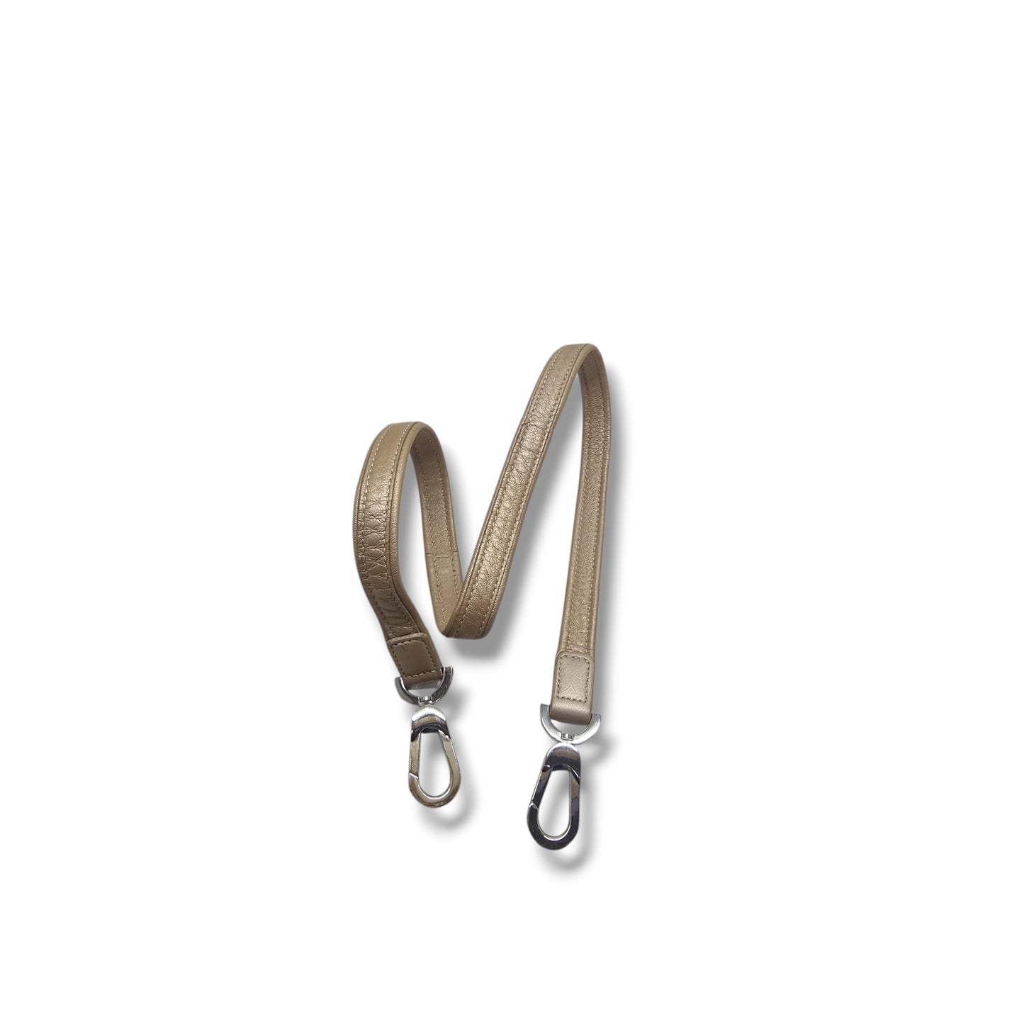 Longchamp Le Pliage Cuir Leather Medium Shw (Metallic Gold)