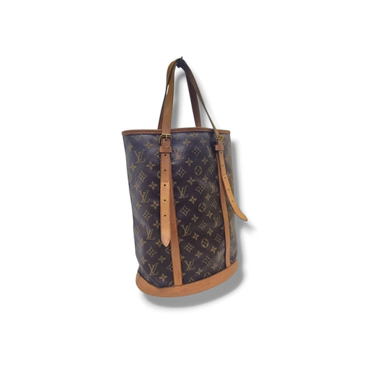 Louis Vuitton Bucket Bag GM Monogram Ghw