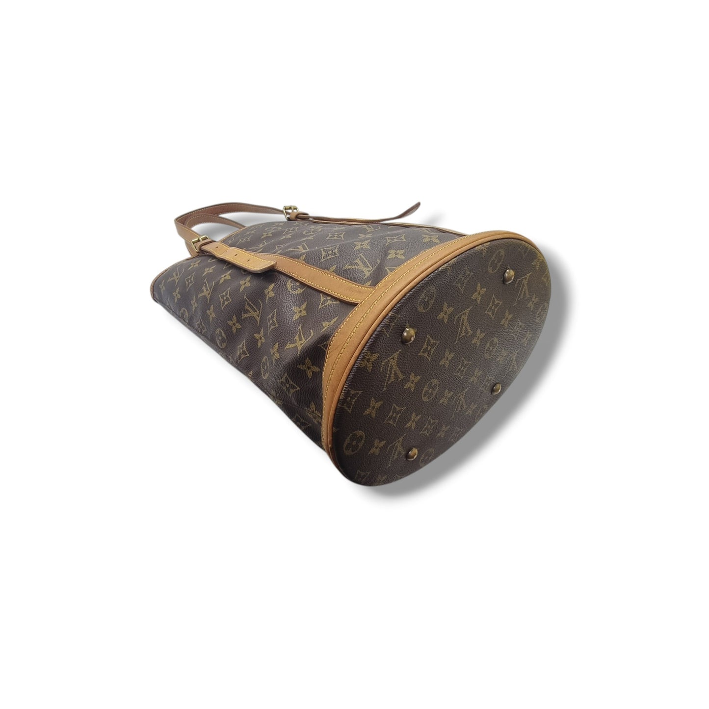 Louis Vuitton Bucket Bag GM Monogram Ghw