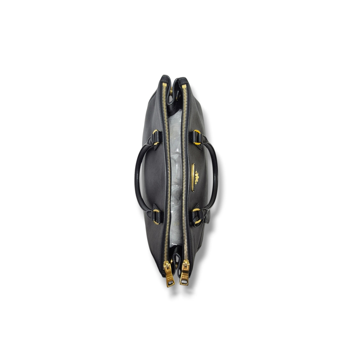 Prada BN2274 Galleria Saffiano Lux Tote Bag Ghw (Black)