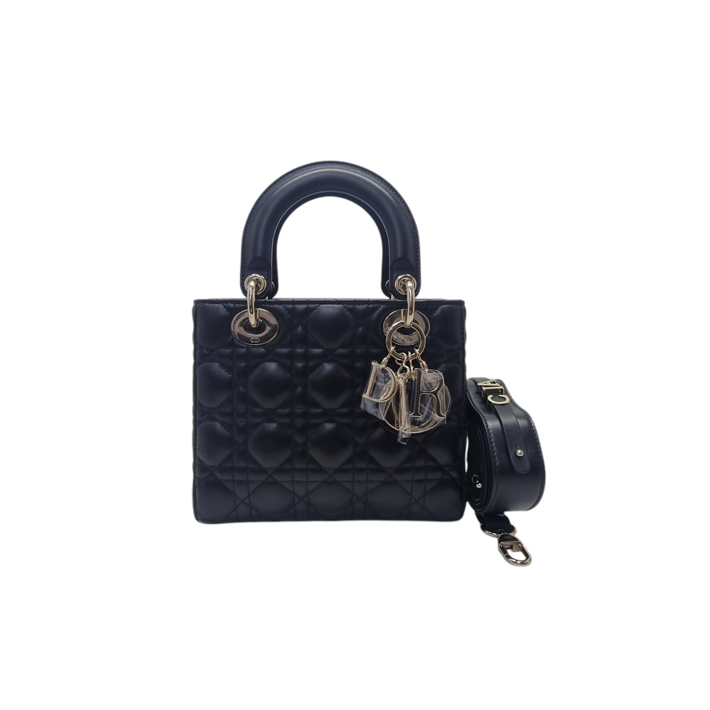 Christian Dior Lady Dior MYABCDior Small Tote Bag Ghw (Black)