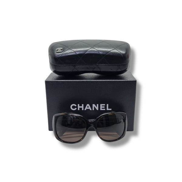 Chanel CC Logo Sunglasses Shw (Brown)