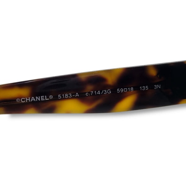 Chanel CC Logo Sunglasses Shw (Brown)