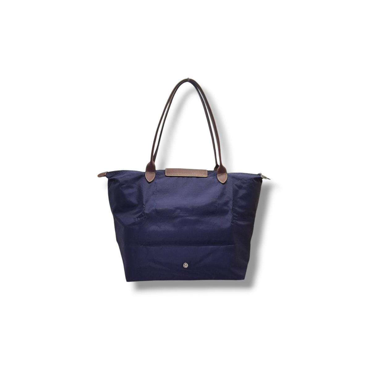 Longchamp Le Pliage LH Large Eiffel Tower Print Polyamide Canvas Shw (Navy Blue)