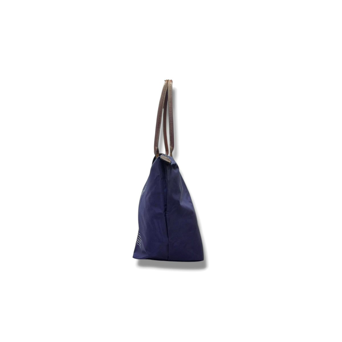 Longchamp Le Pliage LH Large Eiffel Tower Print Polyamide Canvas Shw (Navy Blue)
