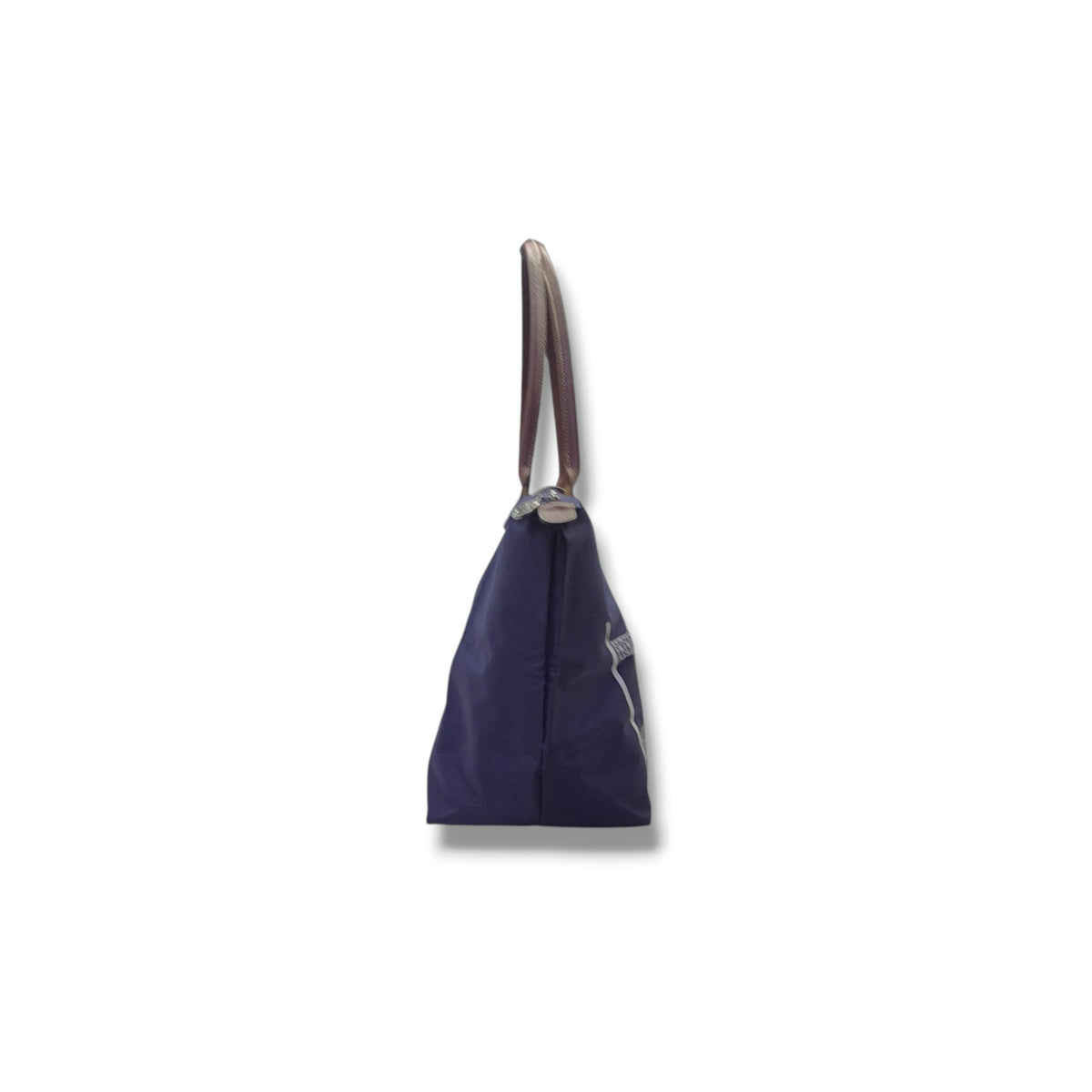 Longchamp Le Pliage LH Large Eiffel Tower Print Polyamide Canvas Shw (Navy Blue)