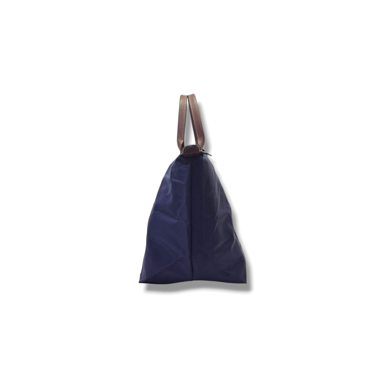 Longchamp Le Pliage SH Medium Polyamide Canvas Ghw (Navy Blue)