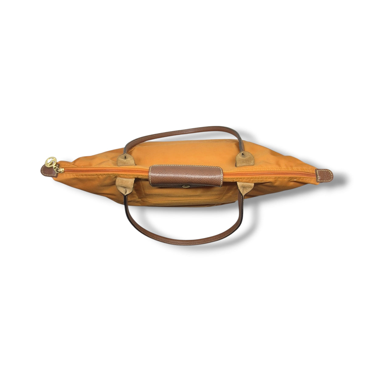 Longchamp Le Pliage LH Large Polyamide Canvas Ghw (Fawn/Brown)