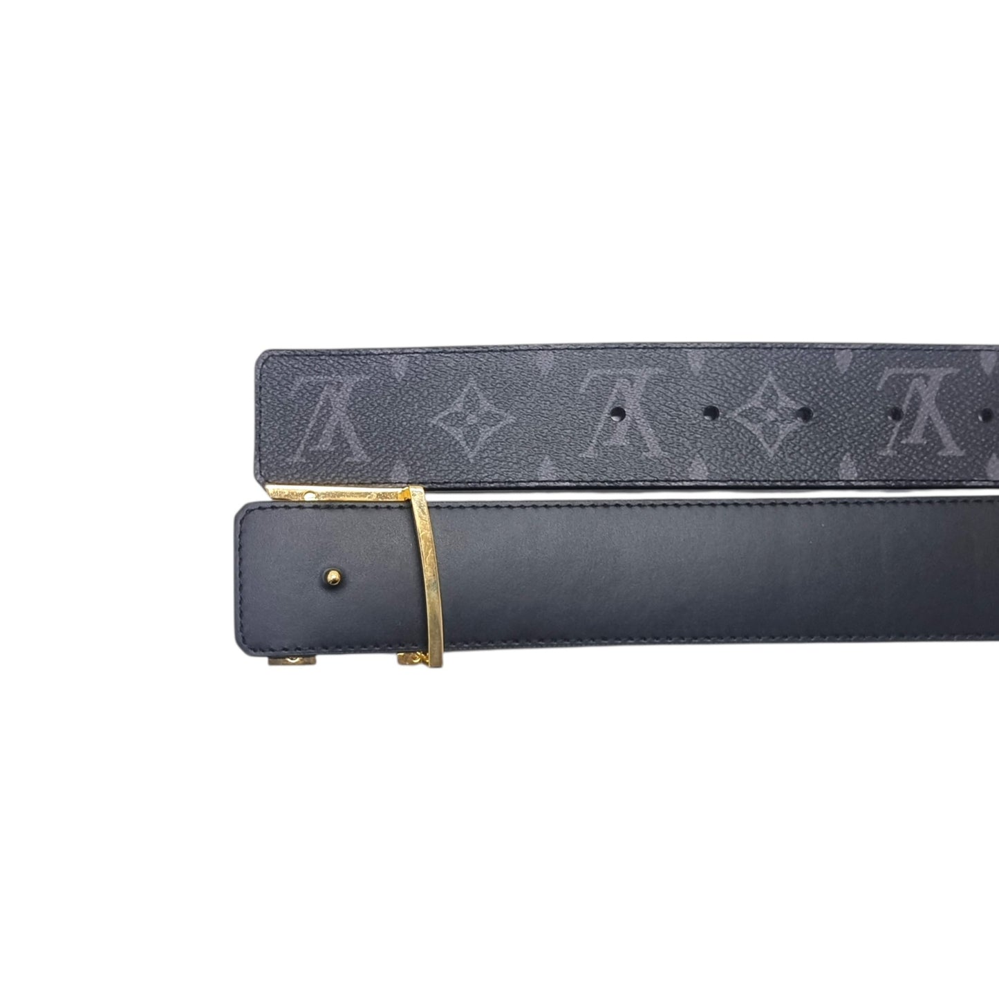 Louis Vuitton Optic Reversible Belt Monogram Eclipse Ghw