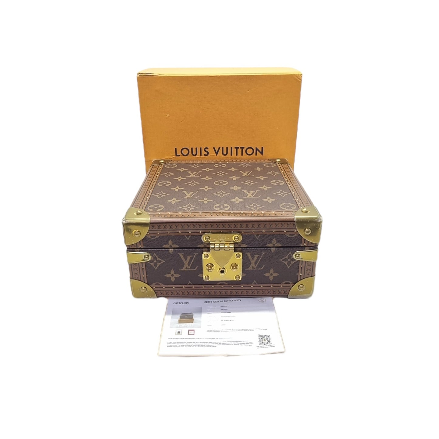 Louis Vuitton Coffret Joaillerie Jewellery Box Monogram Ghw