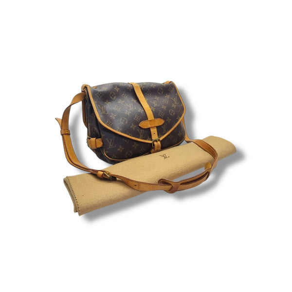 Louis Vuitton Saumur 30 Monogram Ghw