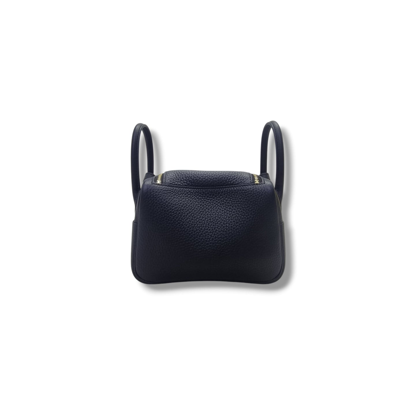 Hermes Lindy Mini 11 Taurillon Clemence 89 Ghw (Black)