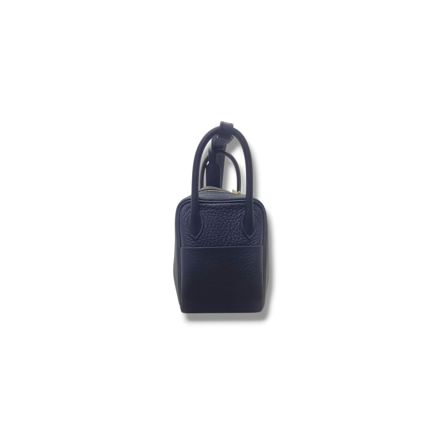 Hermes Lindy Mini 11 Taurillon Clemence 89 Ghw (Black)