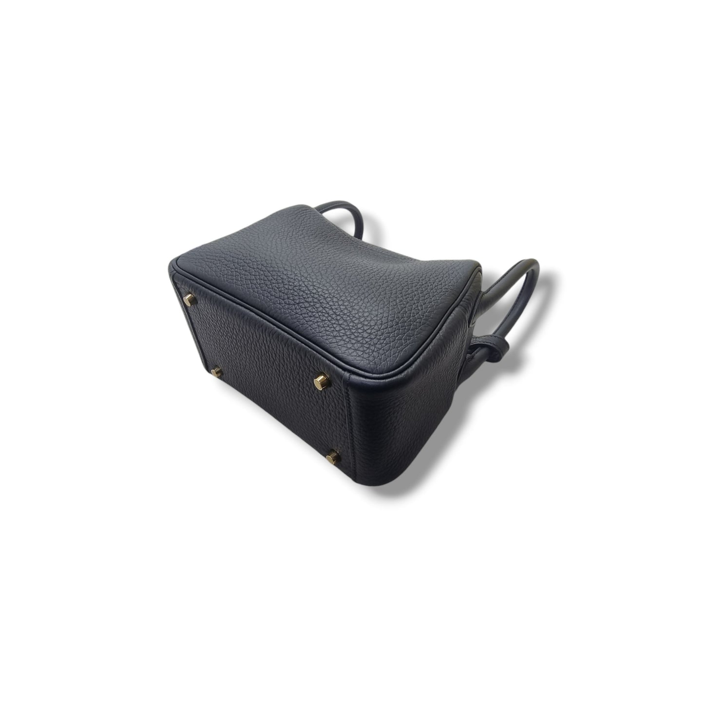 Hermes Lindy Mini 11 Taurillon Clemence 89 Ghw (Black)
