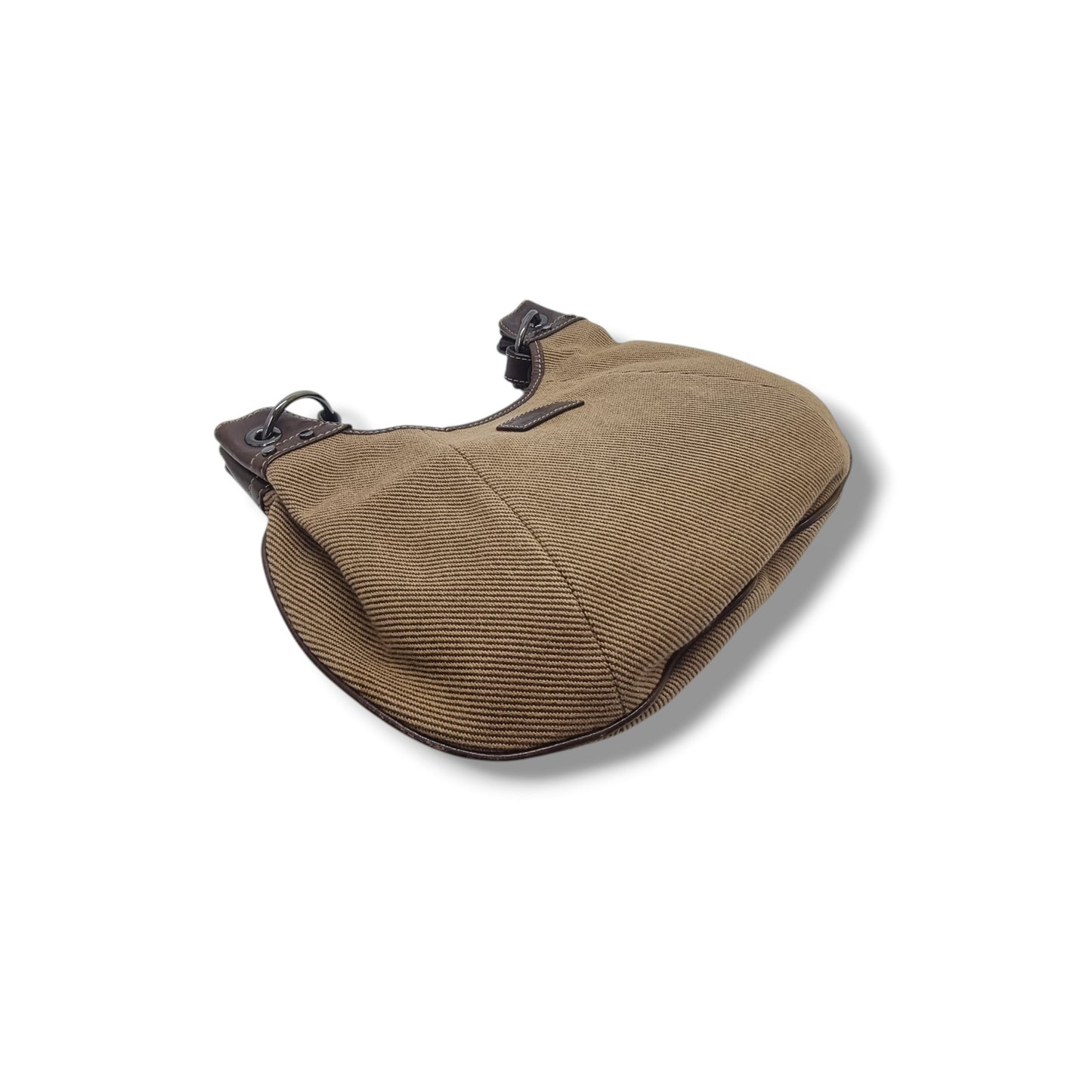 Blue Label Burberry Corduroy Hobo Bag (Brown)