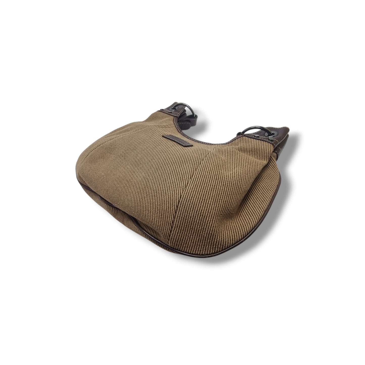Blue Label Burberry Corduroy Hobo Bag (Brown)
