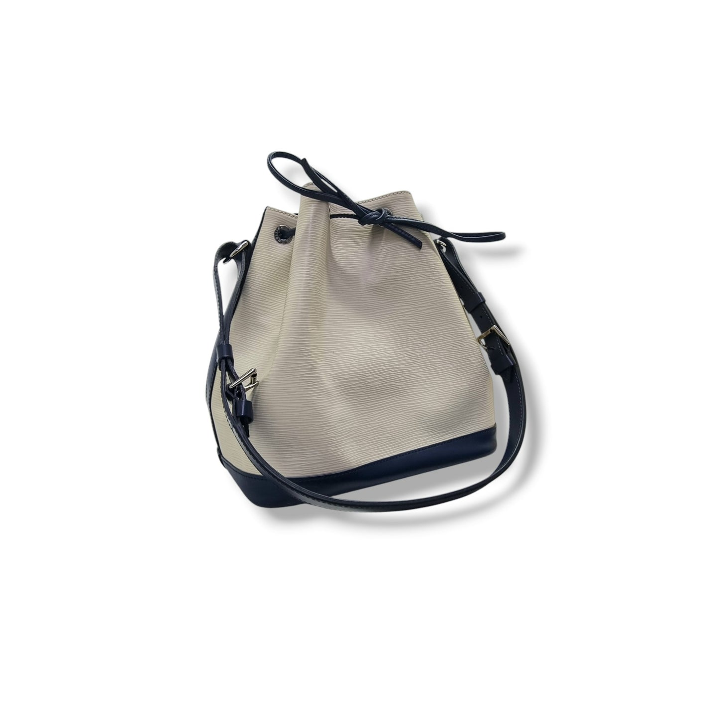 Louis Vuitton Noe PM Epi Shw (White / Navy Blue)