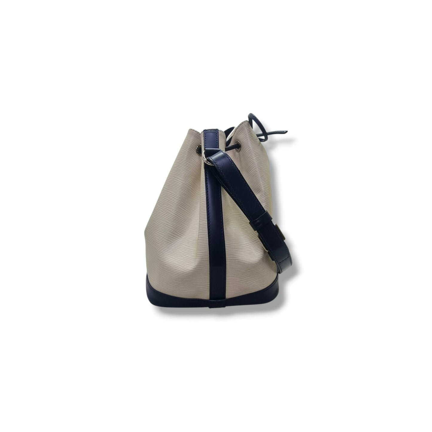 Louis Vuitton Noe PM Epi Shw (White / Navy Blue)