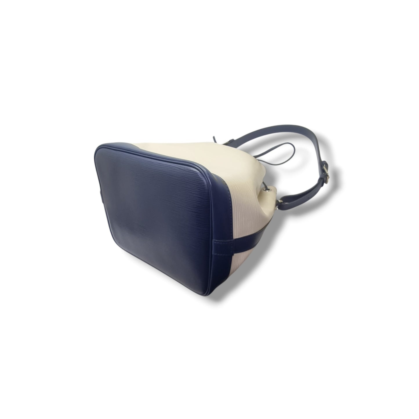 Louis Vuitton Noe PM Epi Shw (White / Navy Blue)