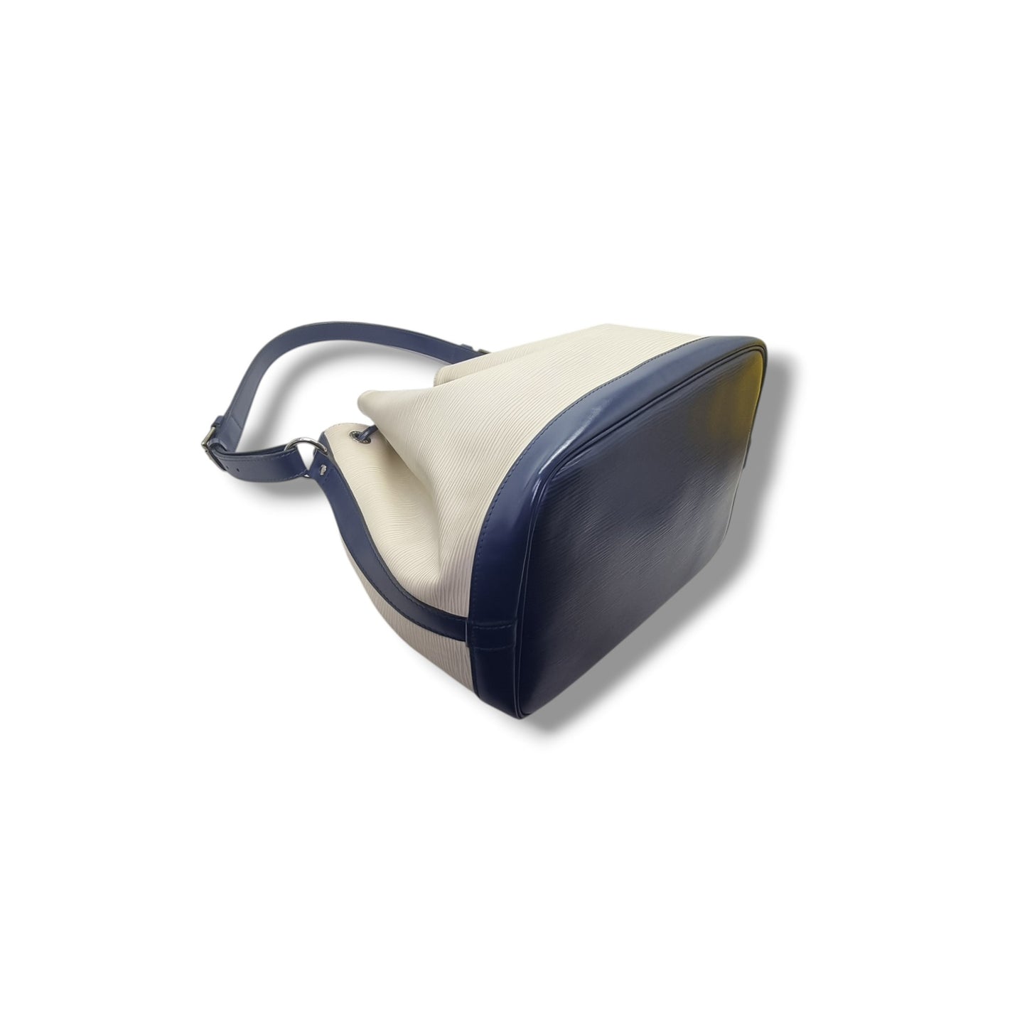 Louis Vuitton Noe PM Epi Shw (White / Navy Blue)