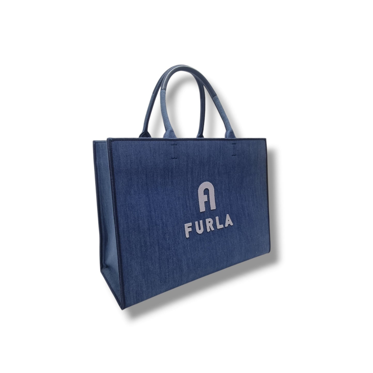 Furla Opportunity Denim Tote Bag Shw (Blue)
