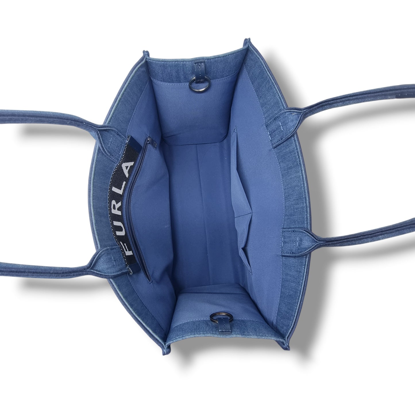 Furla Opportunity Denim Tote Bag Shw (Blue)