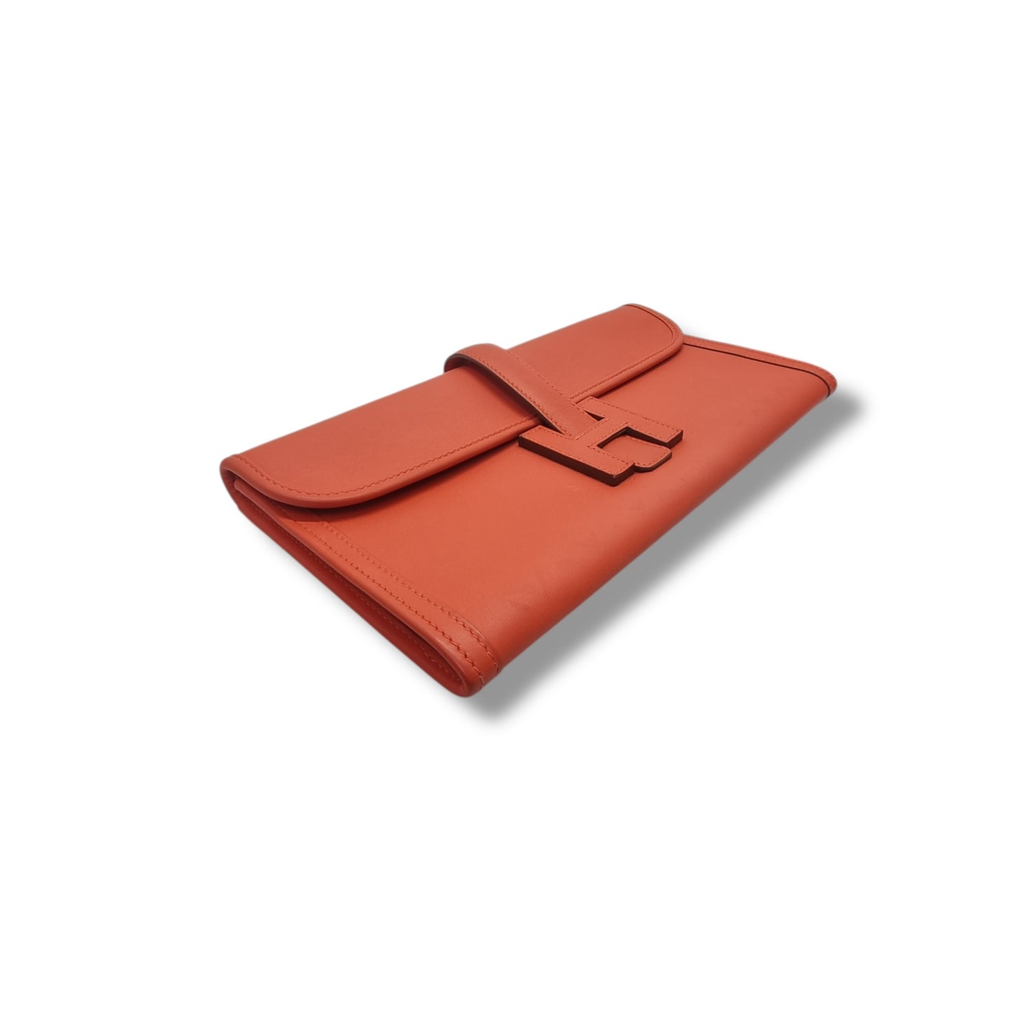 Hermes Jige Elan 29 Swift Calfskin Clutch (Red)
