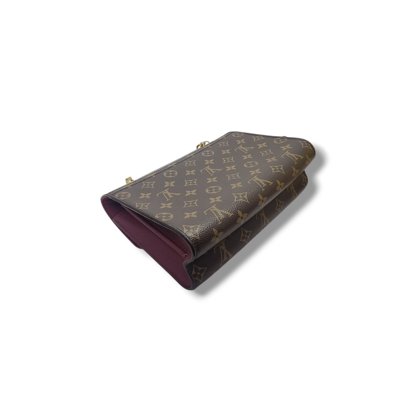 Louis Vuitton Victoire Crossbody Monogram Raisin Ghw