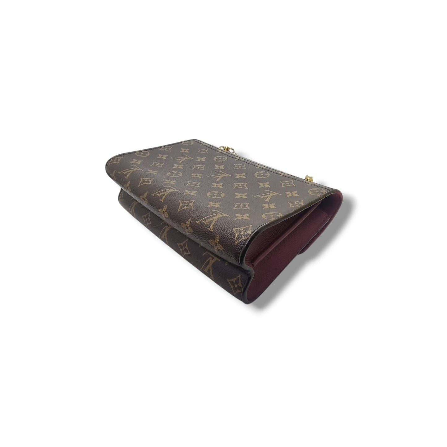 Louis Vuitton Victoire Crossbody Monogram Raisin Ghw