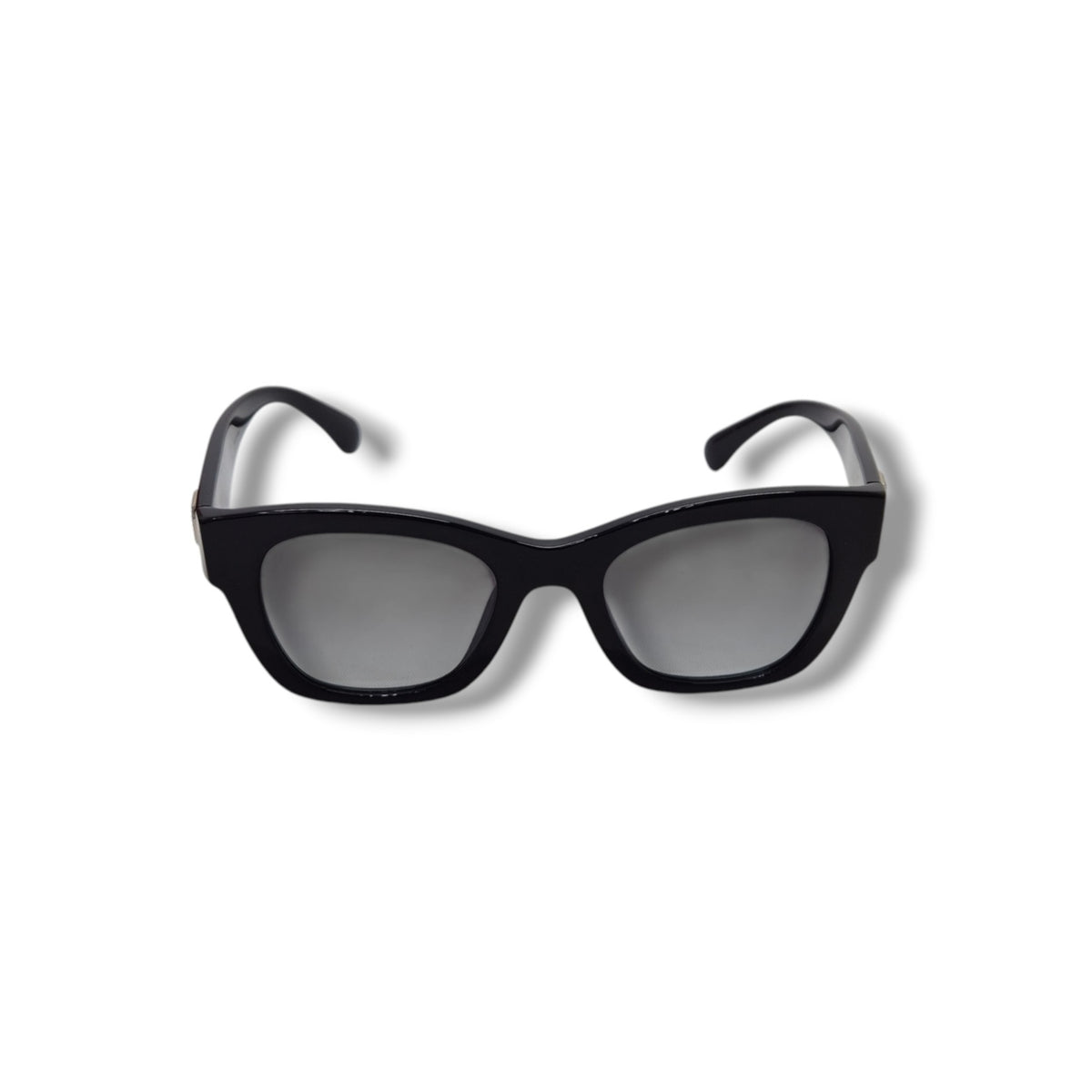 Chanel Square Acetate CC Sunglasses (Black)