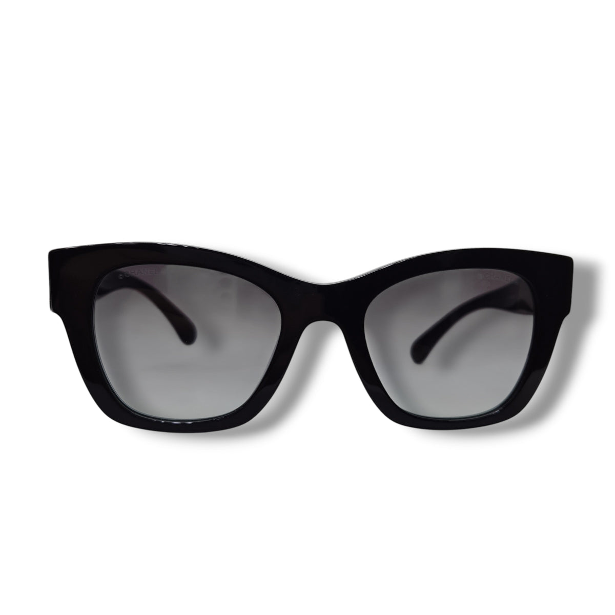 Chanel Square Acetate CC Sunglasses (Black)