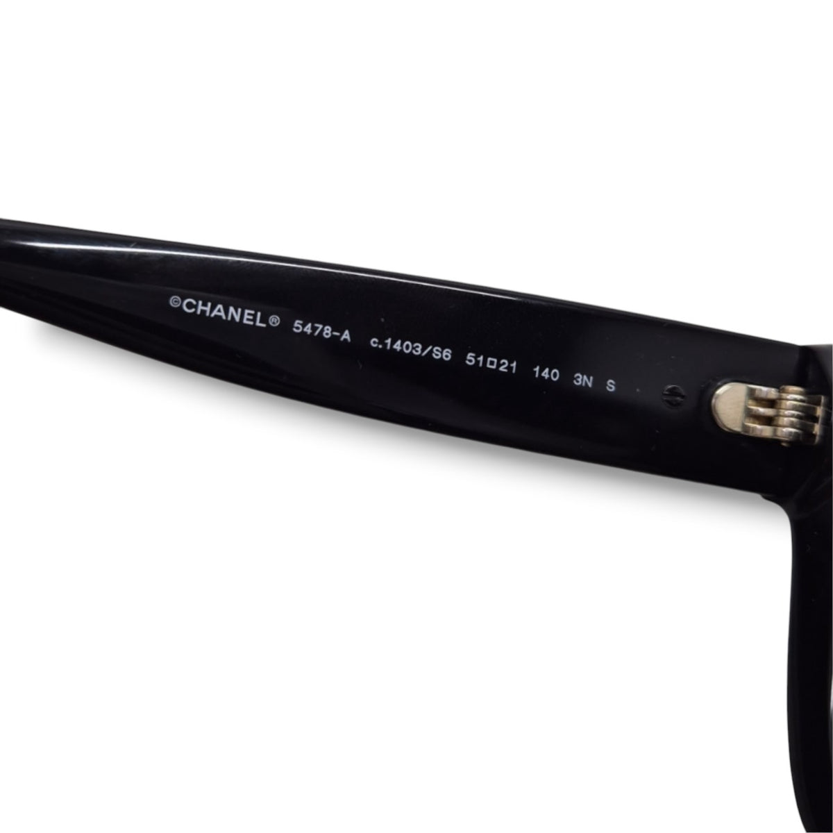 Chanel Square Acetate CC Sunglasses (Black)