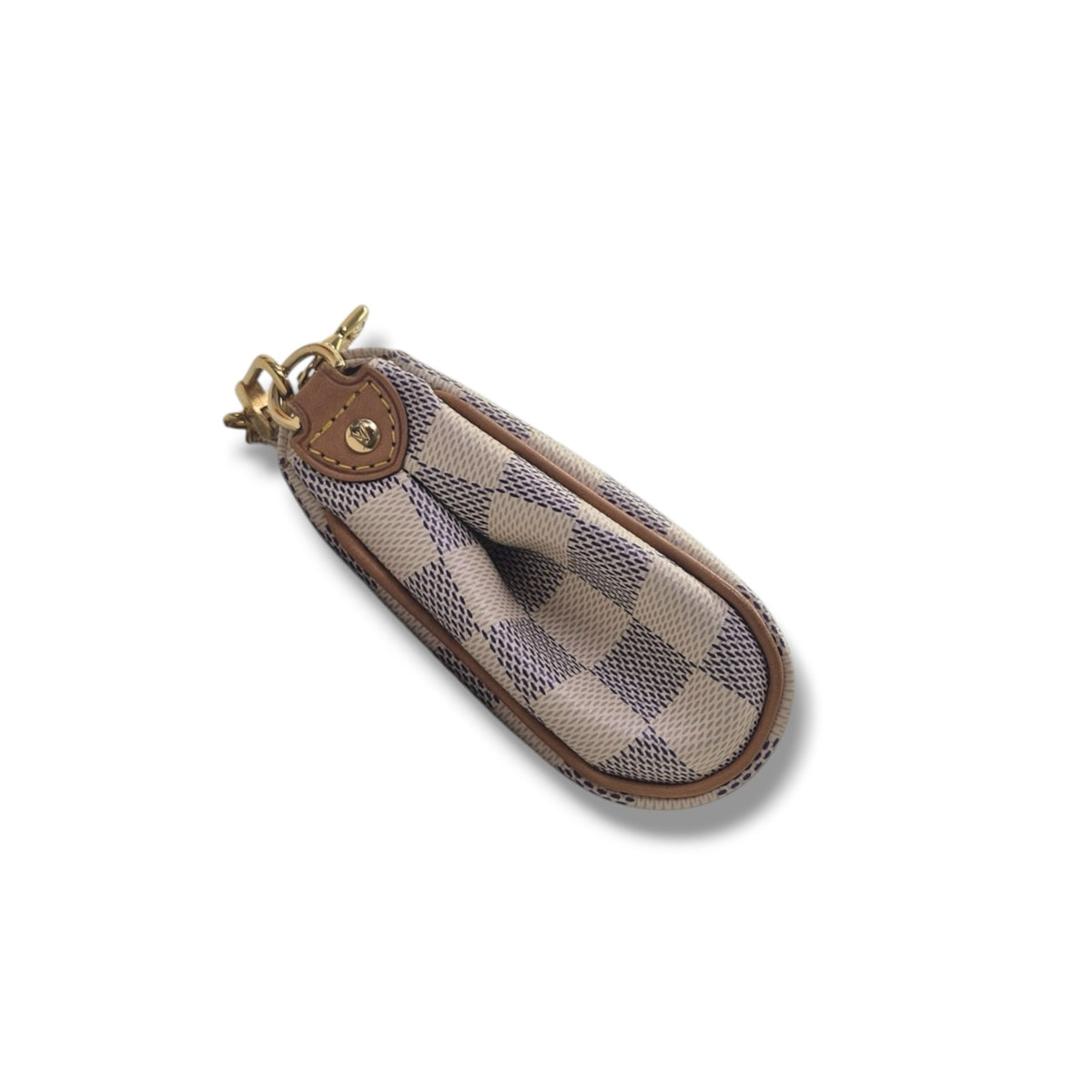 Louis Vuitton Eva Clutch Damier Azur Ghw