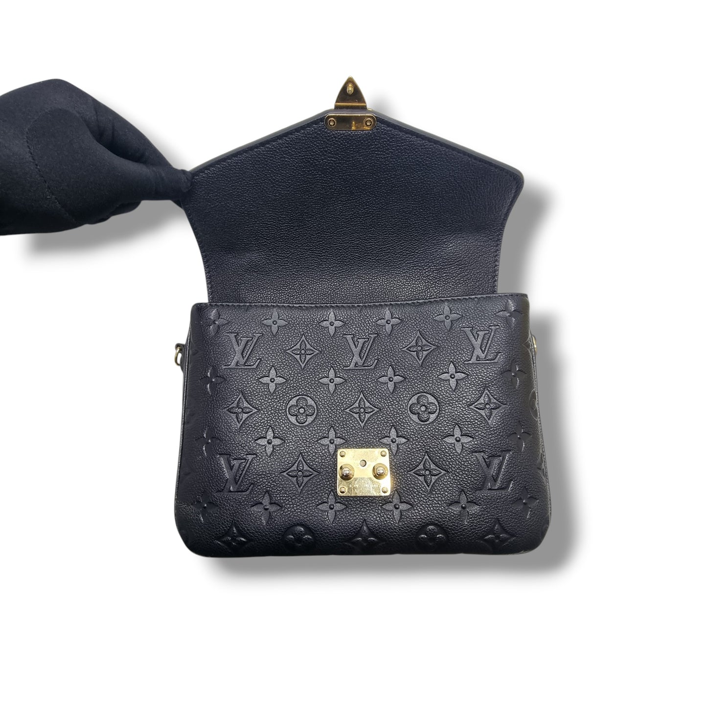 Louis Vuitton Pochette Metis Monogram Empriente Black Ghw
