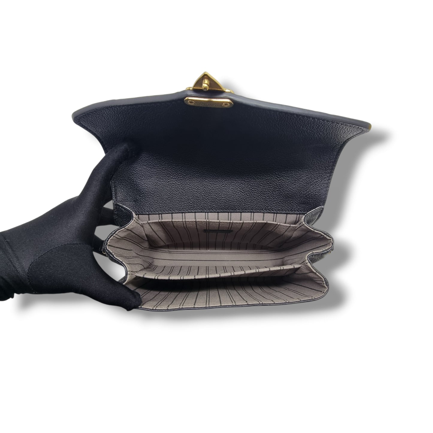 Louis Vuitton Pochette Metis Monogram Empriente Black Ghw
