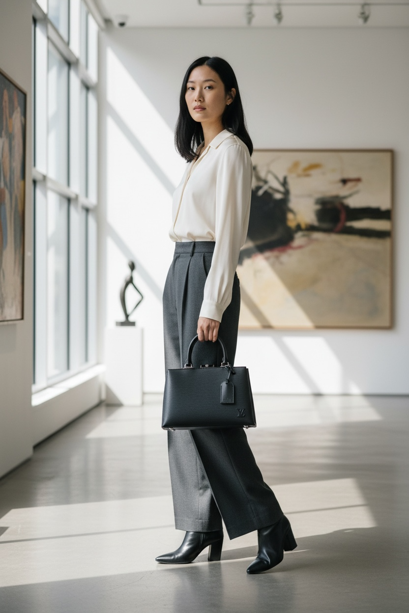 Louis Vuitton Kleber PM Epi Shw (Black)