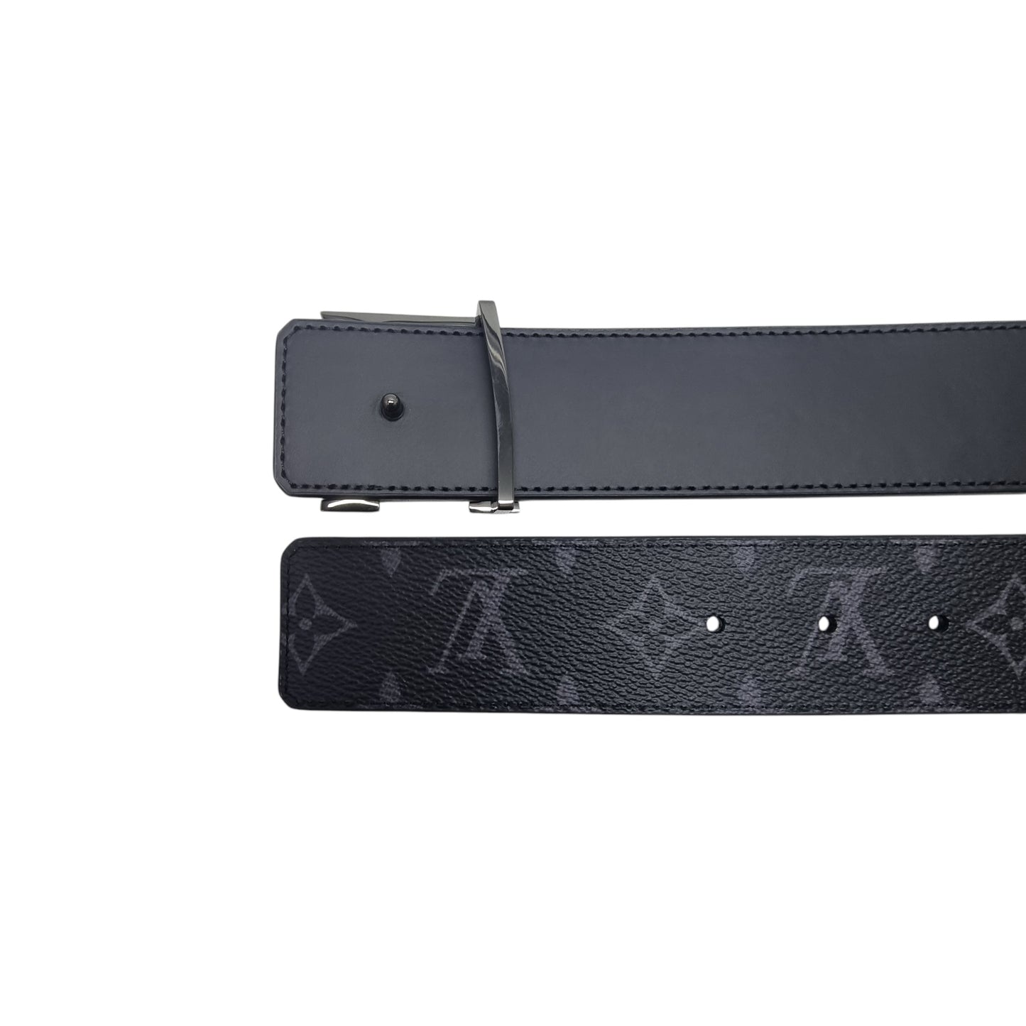 Louis Vuitton Belt Initiales Reversible Monogram Eclipse Rhw