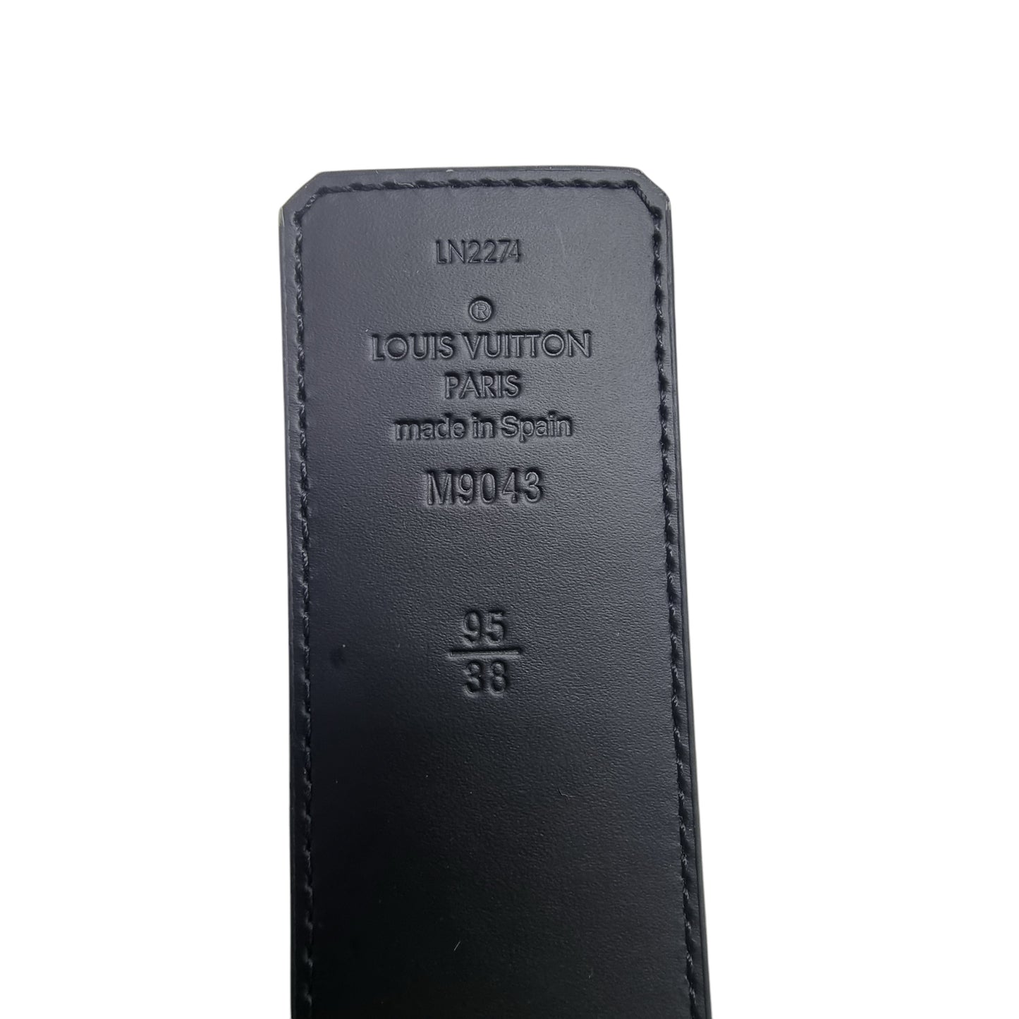 Louis Vuitton Belt Initiales Reversible Monogram Eclipse Rhw