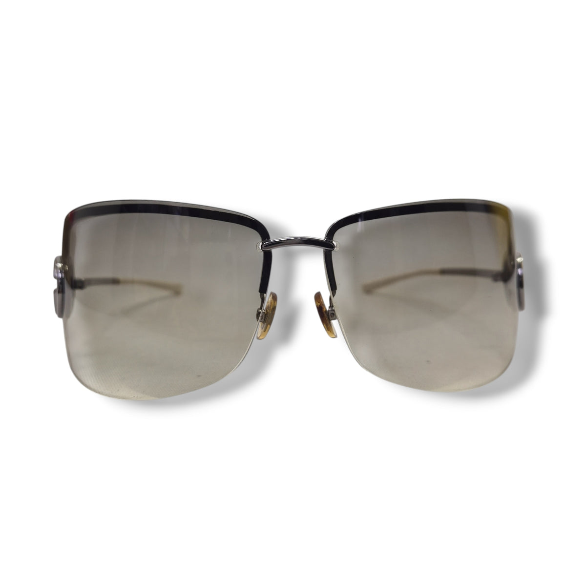 Gucci GG Interlocking Sunglasses Shw (Grey/White)