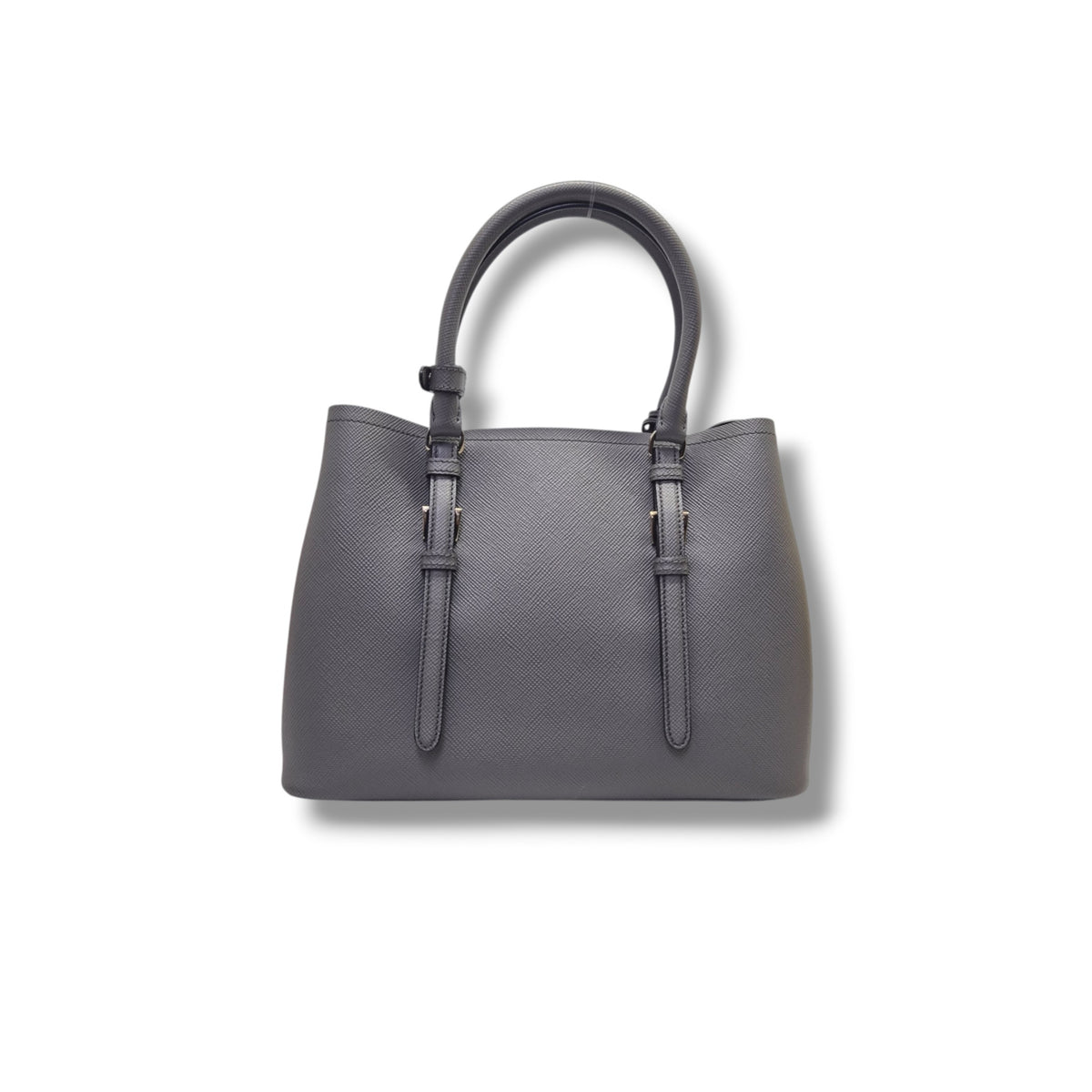 Prada Saffiano Cuir Leather Tote Shw (Grey)