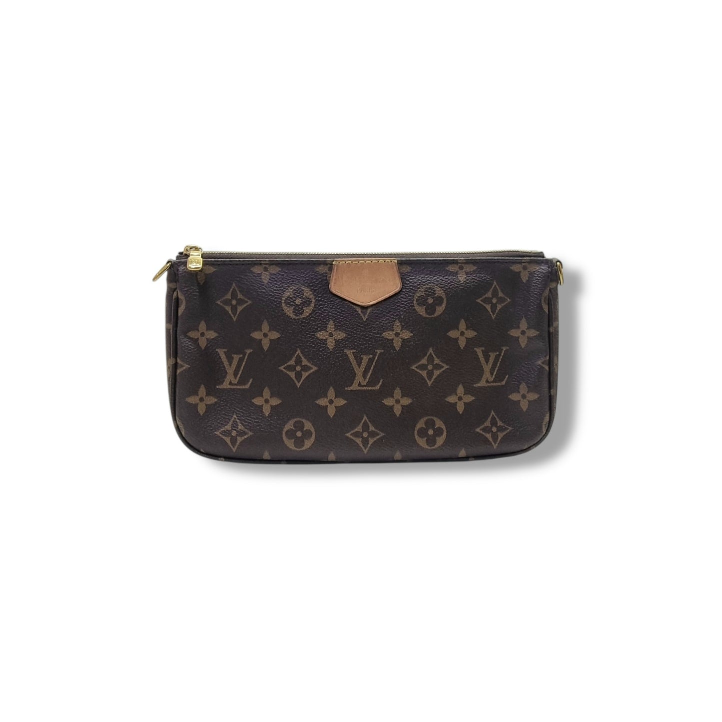 Louis Vuitton Multi Pochette Accessories Monogram Khaki Ghw