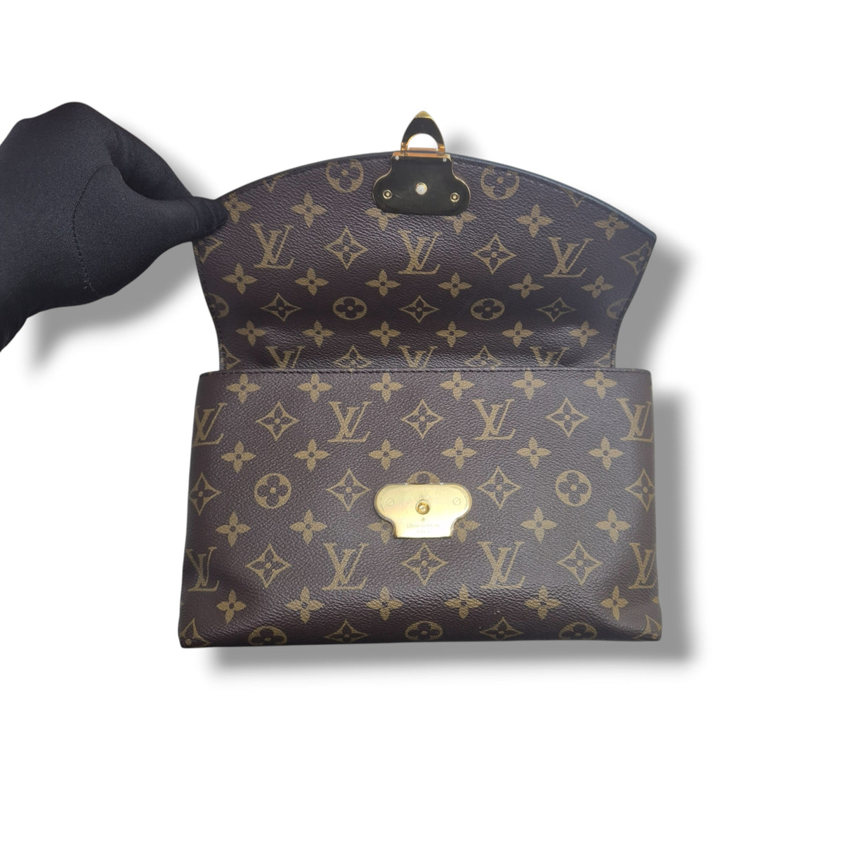 Louis Vuitton	Saint Placide Monogram Black Ghw