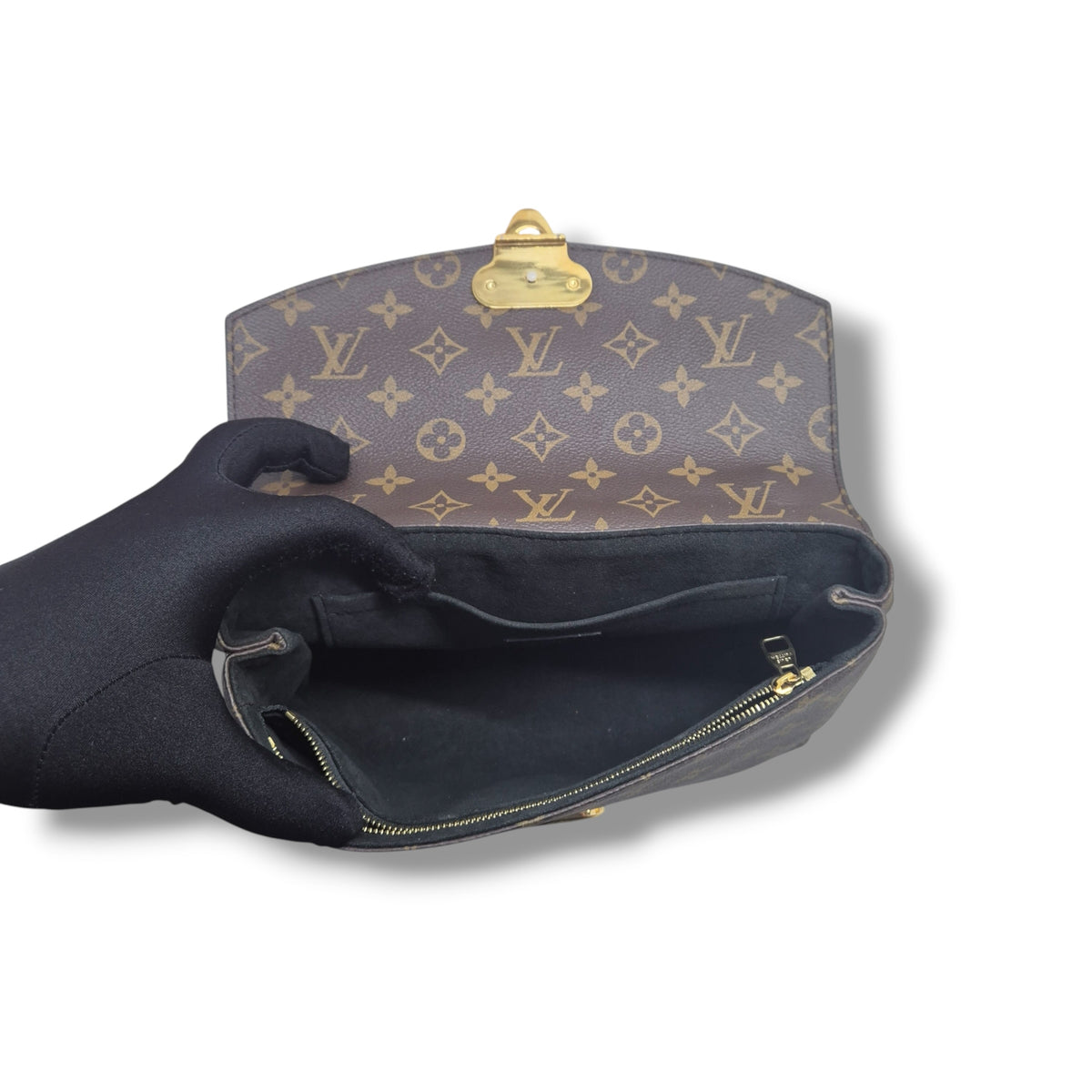 Louis Vuitton	Saint Placide Monogram Black Ghw